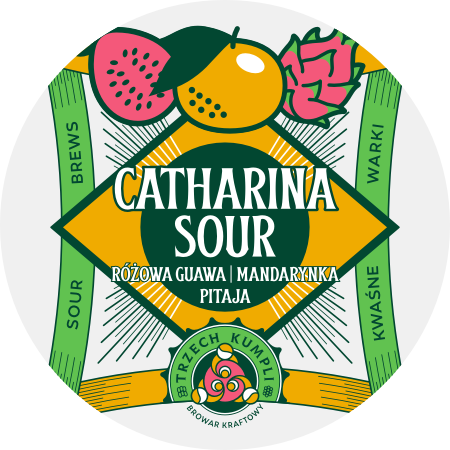 Catharina Sour I Różowa Guawa, Mandarynka, Pitaja