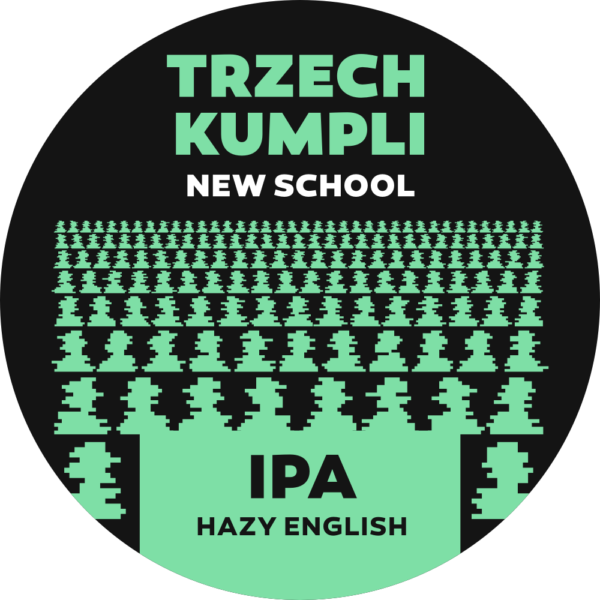 Etykieta - NEW SCHOOL – Hazy English IPA